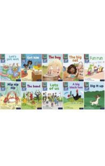 Read Write Inc. Phonics: Red Ditty Book Bag Books (Mixed Pack of 10)