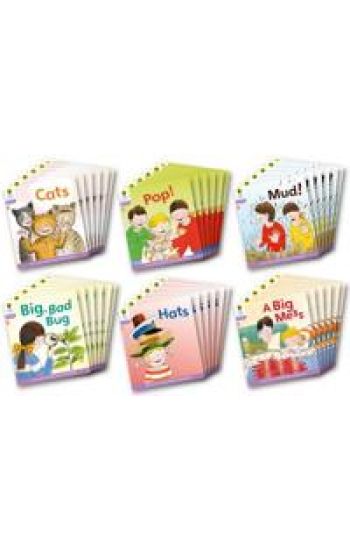 Oxford Reading Tree: Level 1+: Floppy's Phonics Fiction: Class Pack of 36