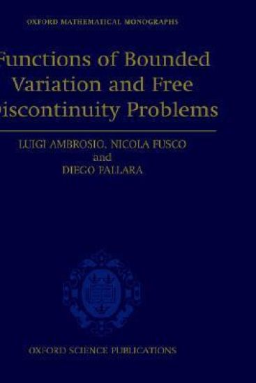 Functions of Bounded Variation and Free Discontinuity Problems