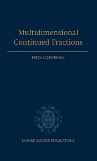 Multidimensional Continued Fractions