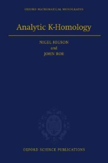 Analytic K-Homology