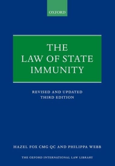 The Law of State Immunity