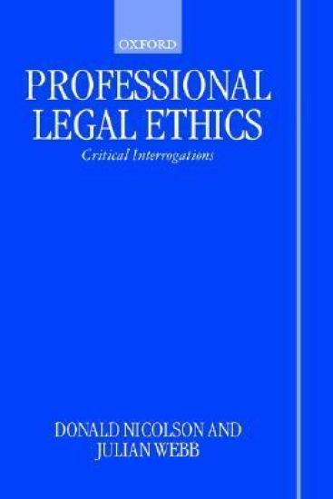 Professional Legal Ethics