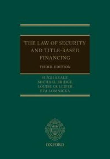 The Law of Security and Title-Based Financing