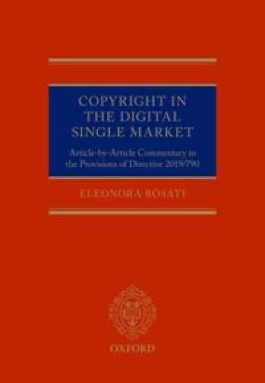 Copyright in the Digital Single Market
