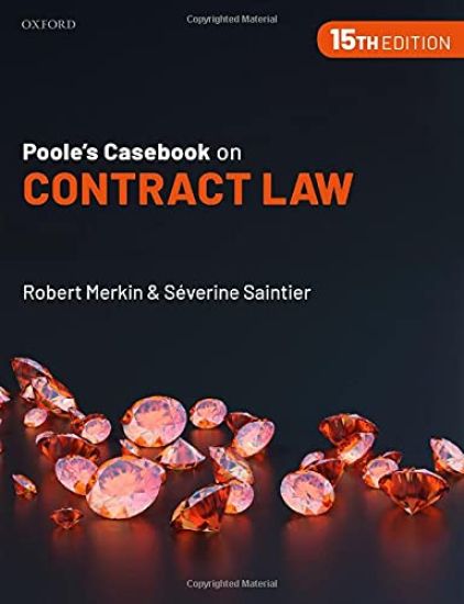 Poole's Casebook on Contract Law