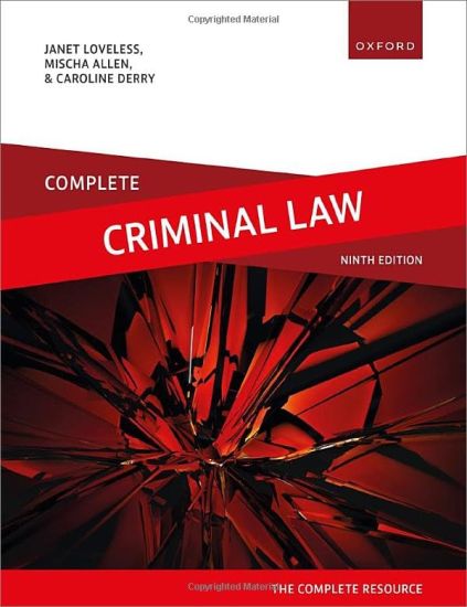 Complete Criminal Law
