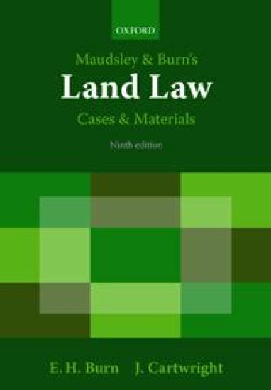 Maudsley & Burn's Land Law Cases and Materials