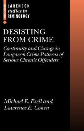Desisting from Crime