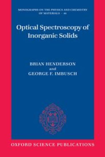 Optical Spectroscopy of Inorganic Solids