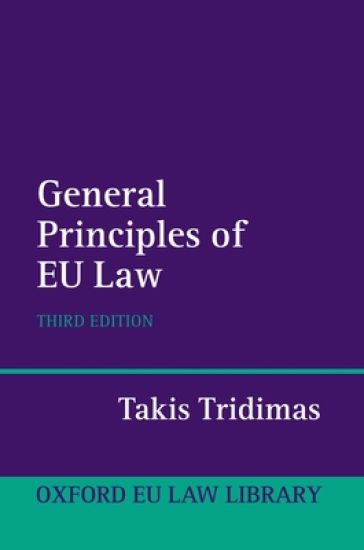 The General Principles of EU Law