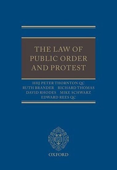 The Law of Public Order and Protest