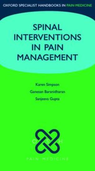 Spinal Interventions in Pain Management