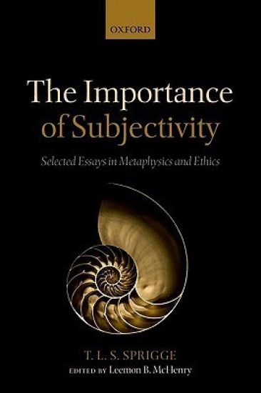 The Importance of Subjectivity