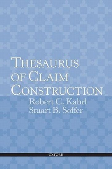 Thesaurus of Claim Construction