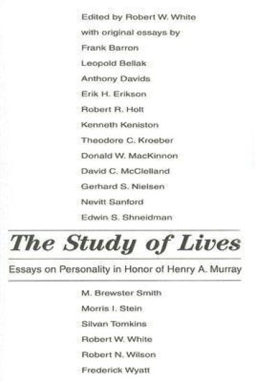 The Study of Lives