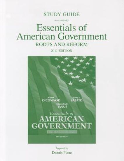 Study Guide for Essentials of American Government