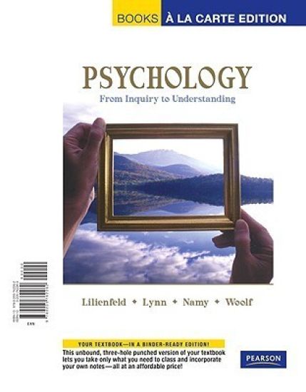 Psychology: From Inquiry to Understanding
