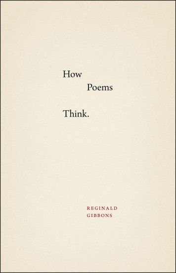 How Poems Think