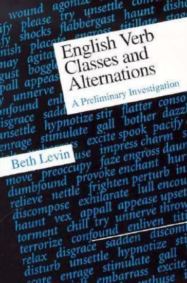 English Verb Classes and Alternations