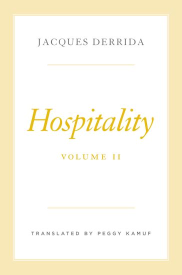 Hospitality, Volume II