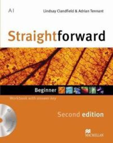 Straightforward 2nd Edition Beginner Workbook with key & CD
