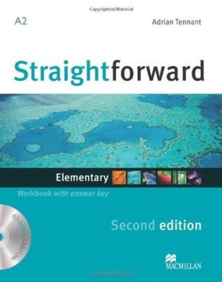 Straightforward 2nd Edition Elementary Level Workbook with key & CD