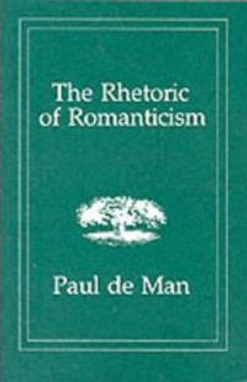 The Rhetoric of Romanticism