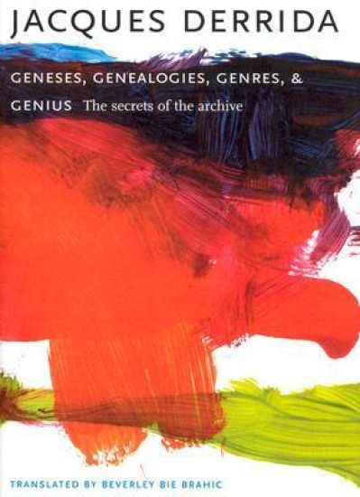 Geneses, Genealogies, Genres, and Genius