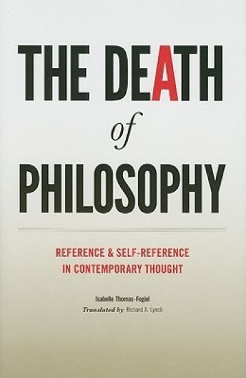 The Death of Philosophy