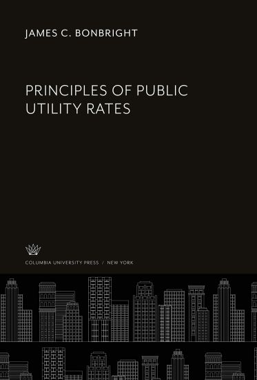 Principles of Public Utility Rates