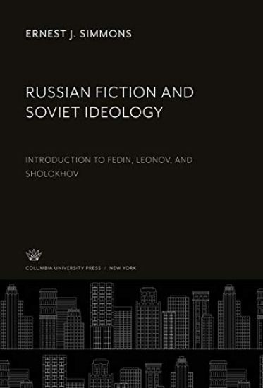 Russian Fiction and Soviet Ideology