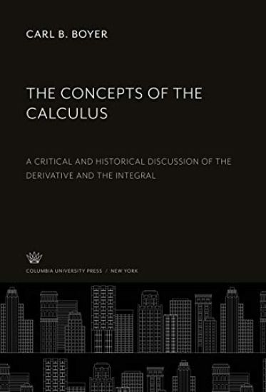 The Concepts of the Calculus