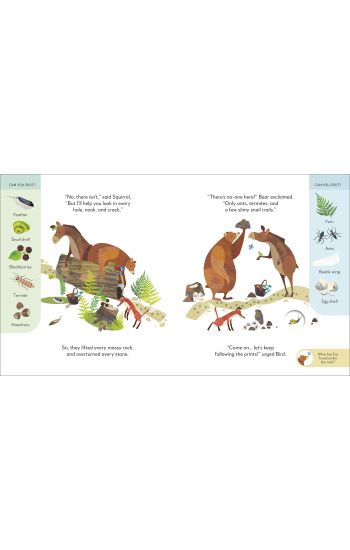 Jonny Lambert’s Bear and Bird: Find a Footprint