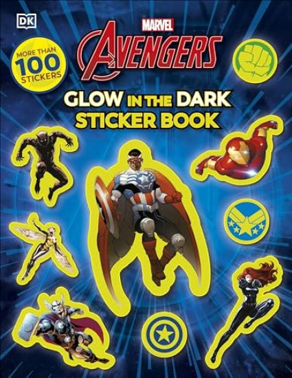 Marvel Avengers Glow in the Dark Sticker Book