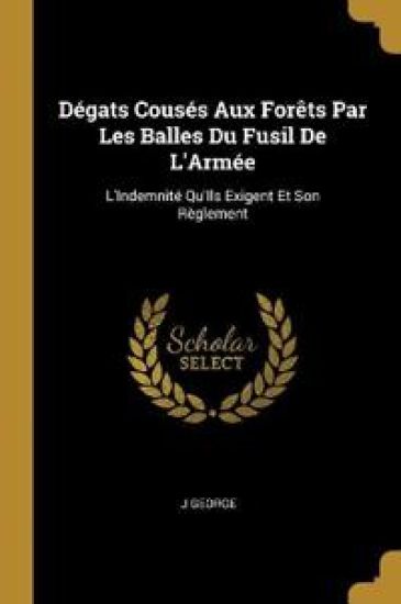 Dégats Cousés Aux Forêts Par Les Balles Du Fusil De L'Armée