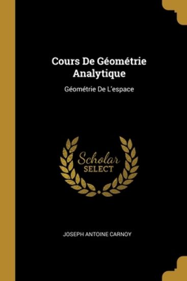 Cours De Géométrie Analytique