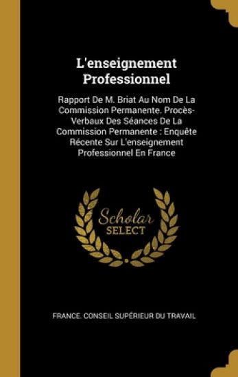 L'enseignement Professionnel