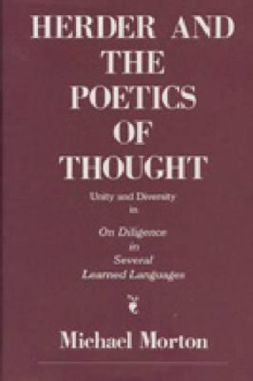 Herder and the Poetics of Thought