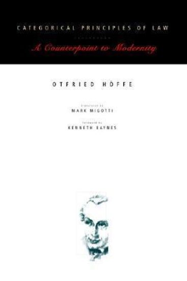 Categorical Principles of Law