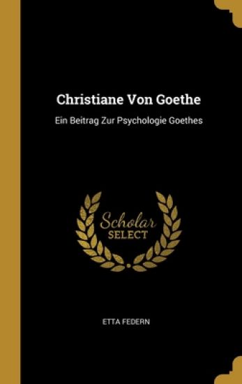 Christiane Von Goethe