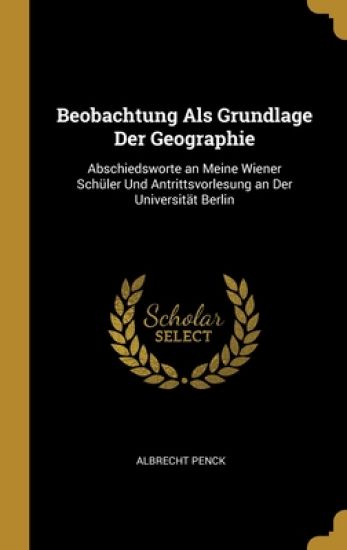 Beobachtung Als Grundlage Der Geographie
