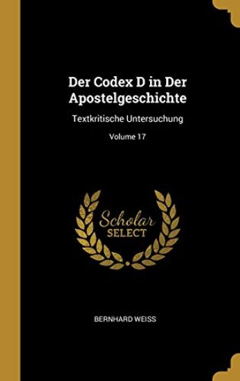 Der Codex D in Der Apostelgeschichte