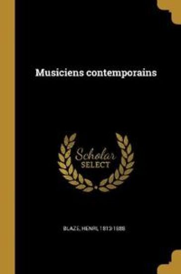 Musiciens contemporains