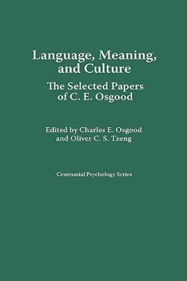 Language, Meaning, and Culture