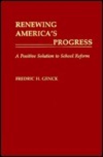 Renewing America's Progress