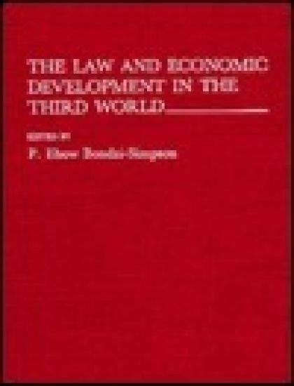 The Law and Economic Development in the Third World