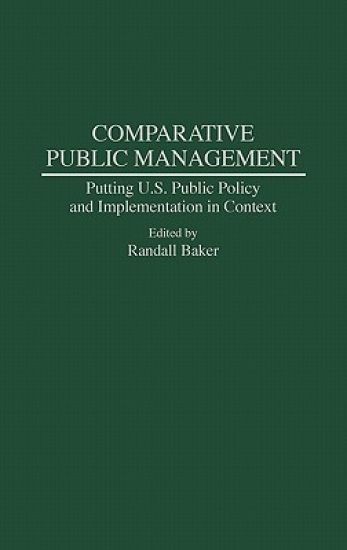 Comparative Public Management