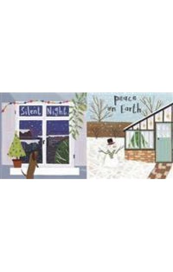 SPCK Charity Christmas Cards with Bible Verse, Pack of 10, 2 Designs