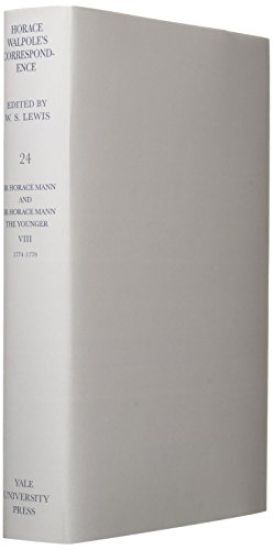 The Yale Editions of Horace Walpole's Correspondence, Volume 24